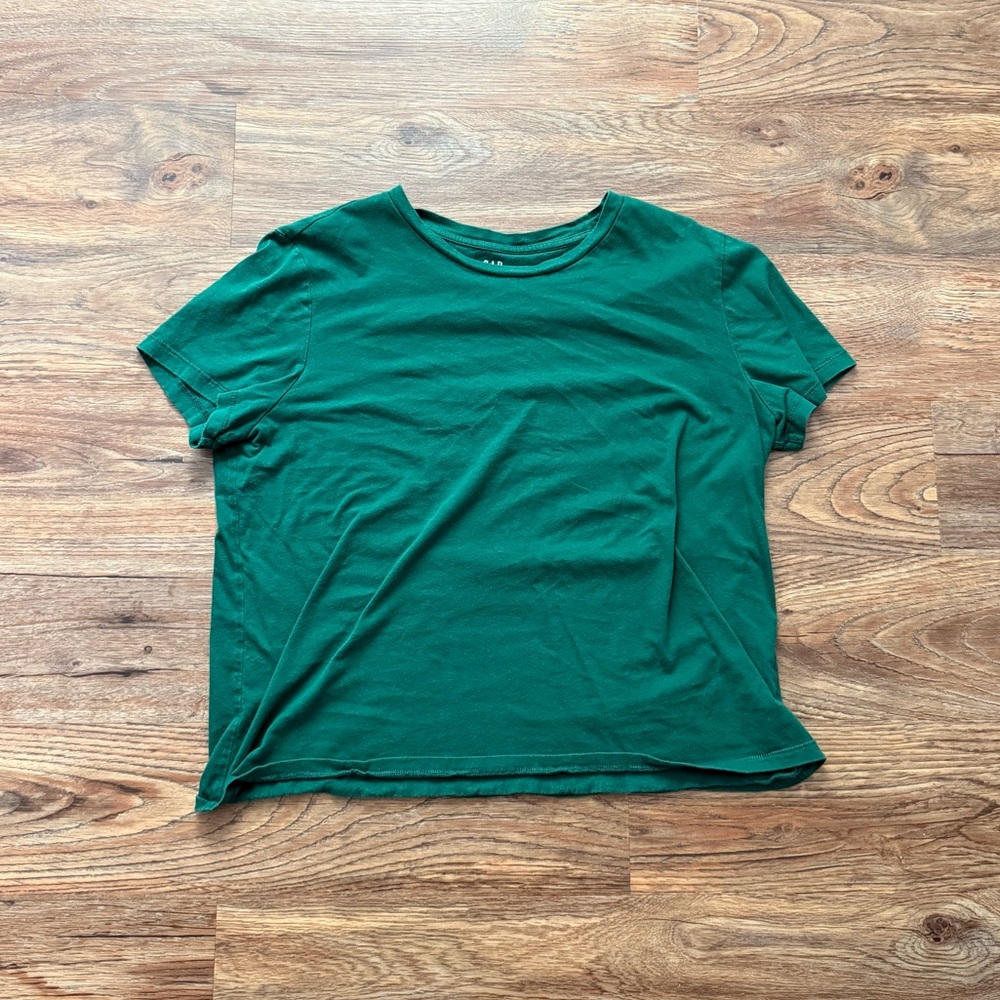 Green GAP Basic Tee